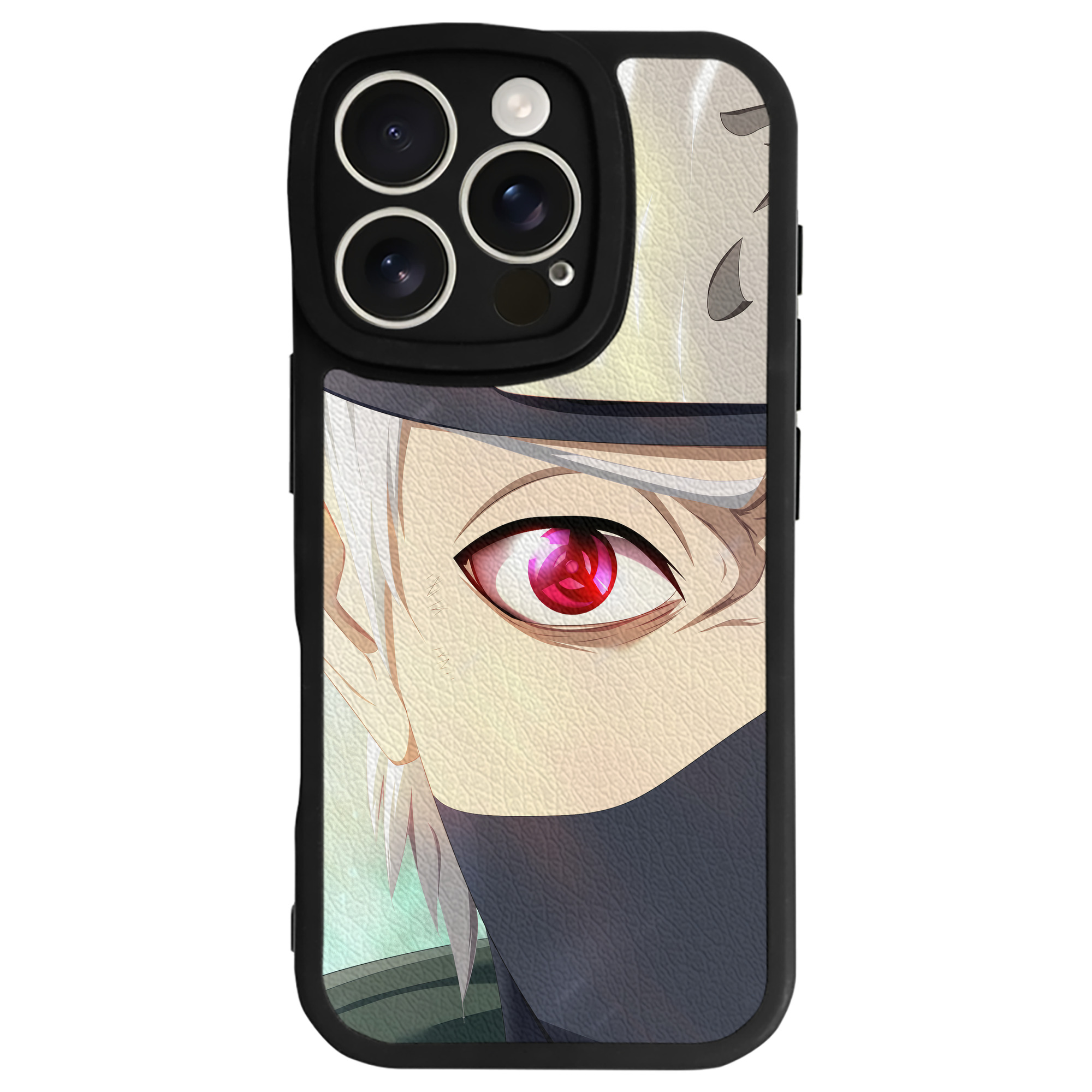 （画像用） NARUTO -ナルト- NARUTO -ナルト- 疾風伝 【iPhone 16シリーズ対応】シリコンスマホケース（レザー調） 材質：シリコン